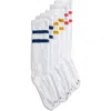 Hue 3-pack Slouch Socks In Stripe Pack