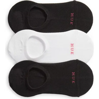 Hue 3-pack The Perfect Sneaker Liner Socks In Multi