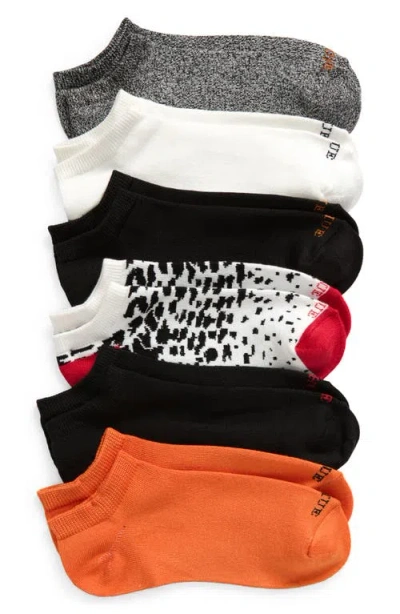 HUE HUE 6-PACK SUPERSOFT LINER SOCKS 