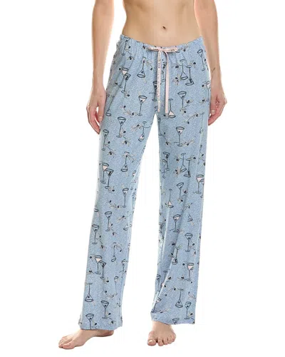 Hue A Martini Moment Long Pajama Pant In Multi
