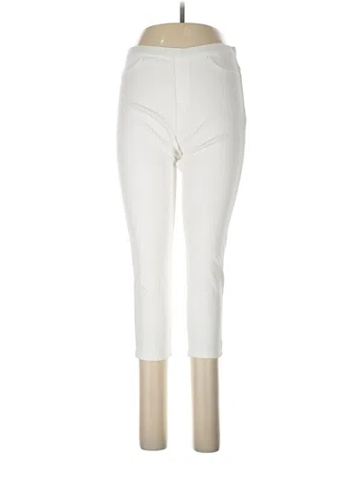 Pre-owned Hue Active Pants In White