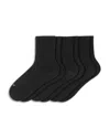 Hue Air Cushion Sport Crew Socks, Set Of 3 In Black