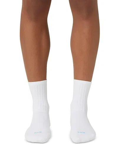 Hue Air Cushion Assorted 3-pack Crew Socks In White