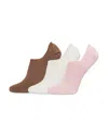 Hue Arch Hug Socks, Pack Of 3 In Lilas