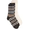 Hue Assorted 2-pack Femme Boot Socks In Charcoal Pack