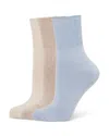 Hue Bobby Socks, Pack Of 3 In Country Blue