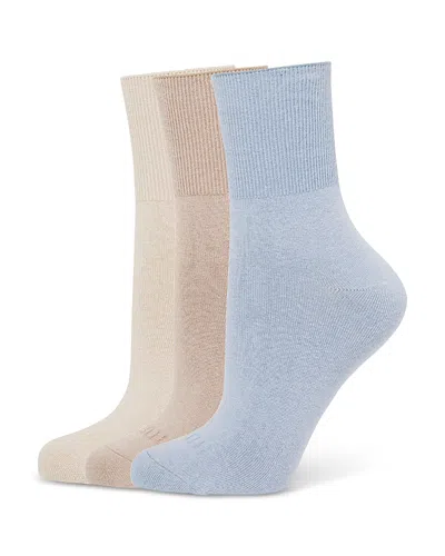 Hue Bobby Socks, Pack Of 3 In Country Blue