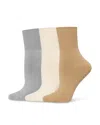 Hue 3-pack Bobby Socks In Multi
