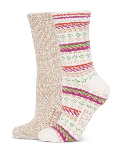 Hue Boot Socks, 2-pack In Ivory Pack