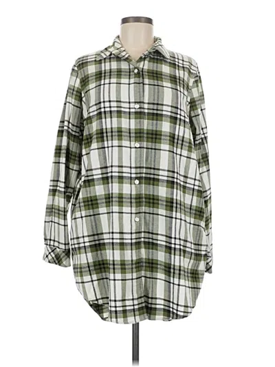 Pre-owned Hue Casual Dress In Green