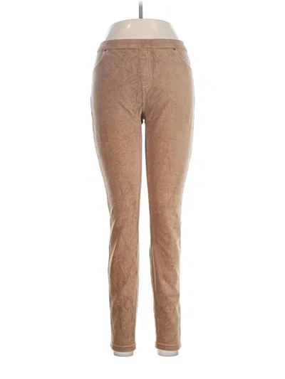 Pre-owned Hue Casual Pants In Brown