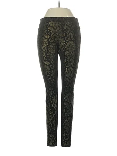 Pre-owned Hue Casual Pants In Gold