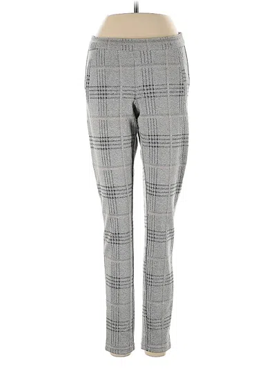 Pre-owned Hue Casual Pants In Gray