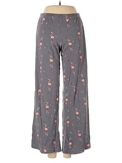 Pre-owned Hue Casual Pants In Gray