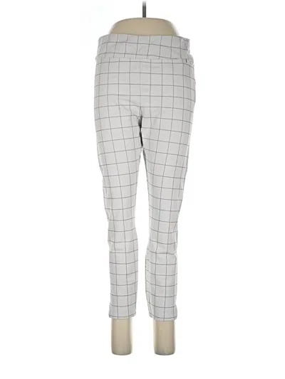Pre-owned Hue Casual Pants In Gray