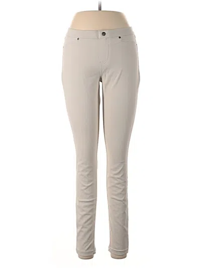 Pre-owned Hue Casual Pants In Tan