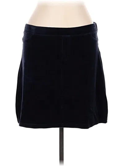 Pre-owned Hue Casual Skirt In Blue