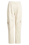 Hue Chino Cargo Pants In Linen