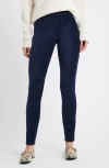Hue Classic Stretch Corduroy Leggings In Blue