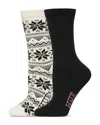 Hue Crew Socks, Pack Of 2 In Multi