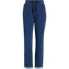 Hue Drawstring Denim Joggers In Blue
