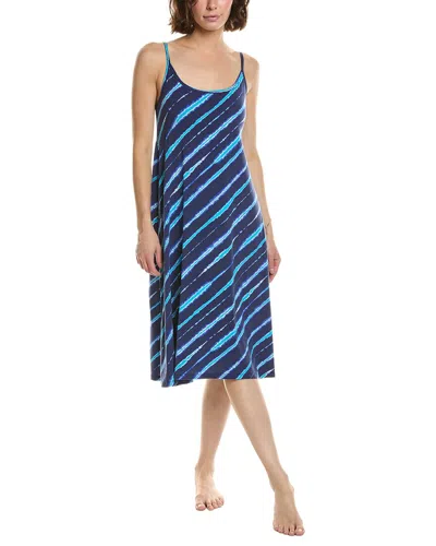 Hue Easy Breezy Lounge Chemise In Blue