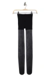 Hue Energizing 20-denier Sheer Tights In Black