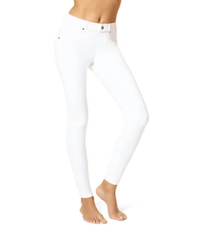 Hue Essential Denim Legging In White