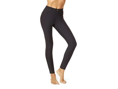 Hue Essential Denim Leggings In Black