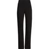 Hue Game Changing High Waist Straight Leg Denim Leggings In Black Wash