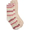 Hue Boot Socks, 2-pack In Ivory Pack
