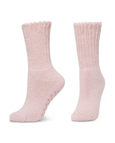 Hue Gripper Slipper Socks In Pink