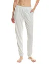 Hue Heather Basic Lounge Pant In White