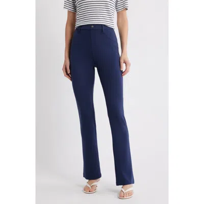 Hue High Rise Bottcut Pants In Multi