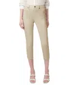 Hue High Rise Ultra Soft Denim Capri Leggings In Medium Wash