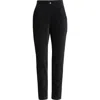 Hue High Waist Corded Knit Straight Leg Pants In Multi