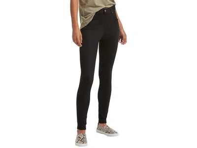Hue High-waist Ultra Soft Denim Leggings In Black