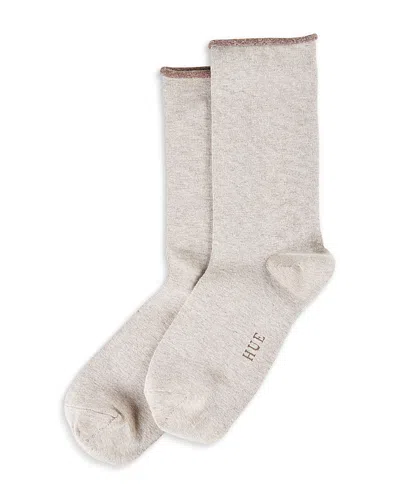 Hue Jean Socks In Oatmeal Heather