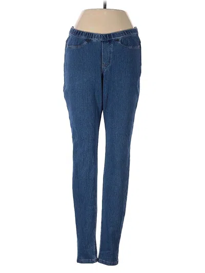 Pre-owned Hue Jeans In Blue