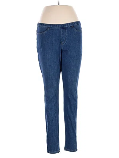 Pre-owned Hue Jeans In Blue