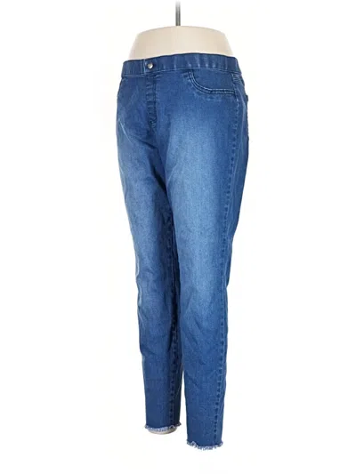Pre-owned Hue Jeans In Blue