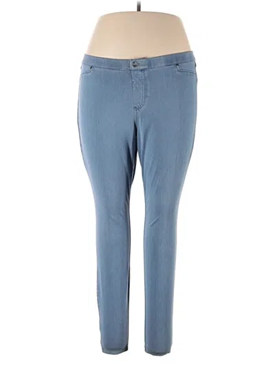 Pre-owned Hue Jeans In Blue