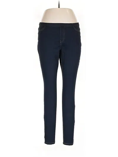 Pre-owned Hue Jeans In Blue