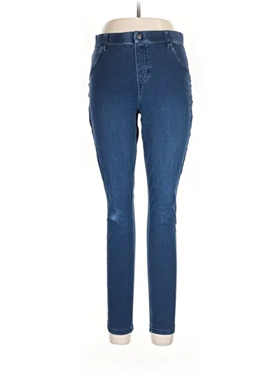 Pre-owned Hue Jeans In Blue