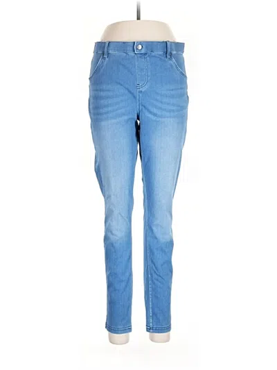 Pre-owned Hue Jeans In Blue