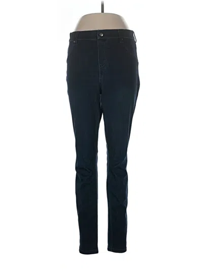 Pre-owned Hue Jeans In Blue