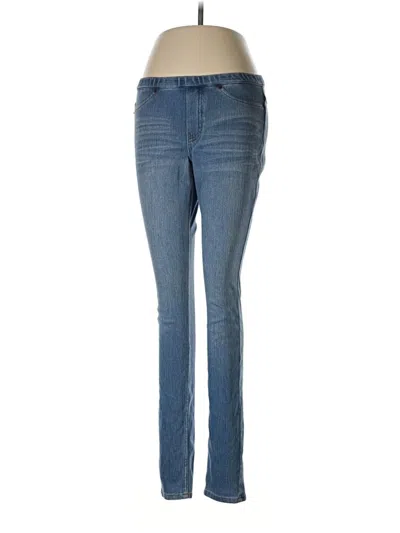 Pre-owned Hue Jeans In Blue