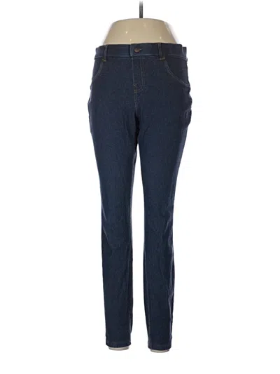 Pre-owned Hue Jeans In Blue