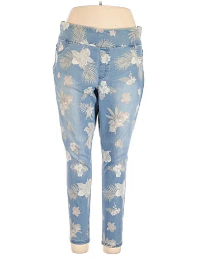 Pre-owned Hue Jeans In Blue
