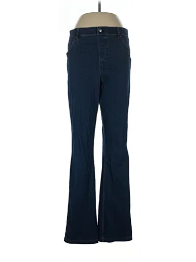Pre-owned Hue Jeans In Blue